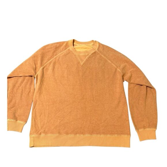 Men's cree neck long sleeve pullover fleece sweatshirt L - Picture 6 of 6